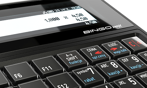 Kasa fiskalna Posnet Bingo Max online